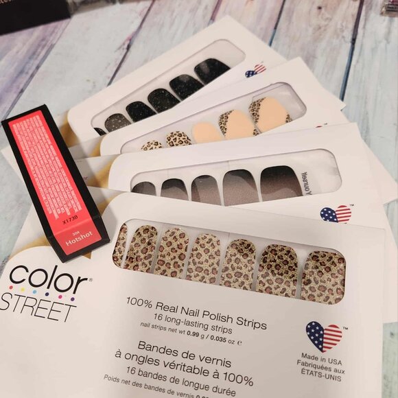 Retired Color Street Nail Strip and Lipstick Bundle - Picture 4 of 8
